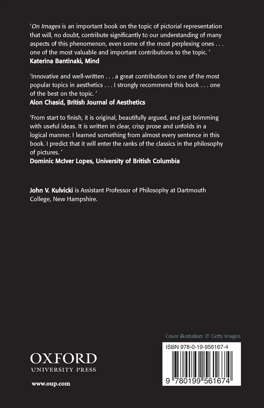 Rückseite: 9780199561674 | On Images | Their Structure and Content | John V. Kulvicki | Buch
