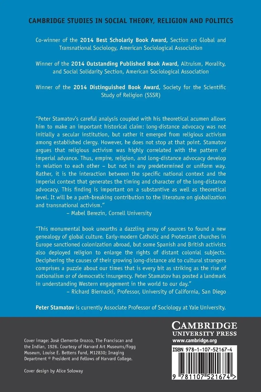 Rückseite: 9781107521674 | The Origins of Global Humanitarianism | Peter Stamatov | Taschenbuch
