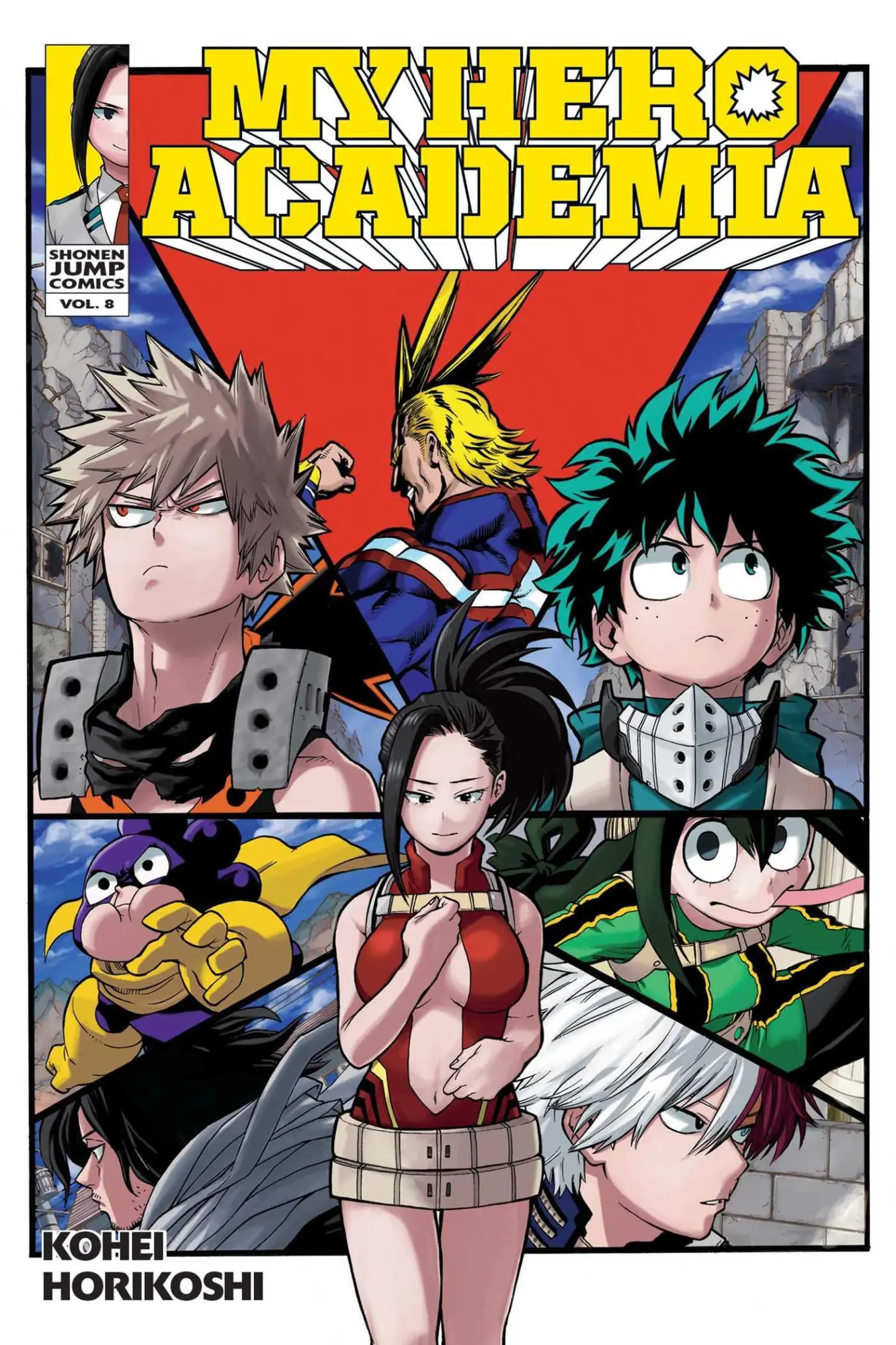 Cover: 9781421591674 | My Hero Academia, Vol. 8 | Kohei Horikoshi | Taschenbuch | Englisch