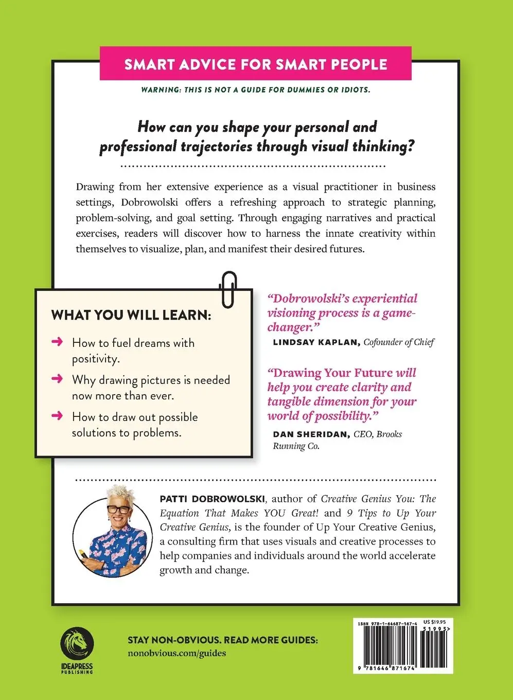 Rückseite: 9781646871674 | The Non-Obvious Guide to Drawing Your Future | Patti Dobrowolski