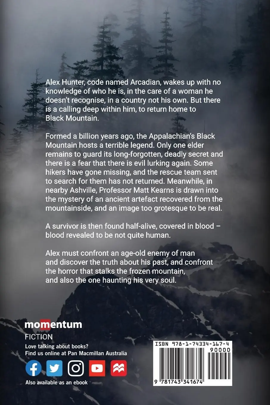 Rückseite: 9781743341674 | Black Mountain | Greig Beck | Taschenbuch | Englisch | 2013 | Momentum