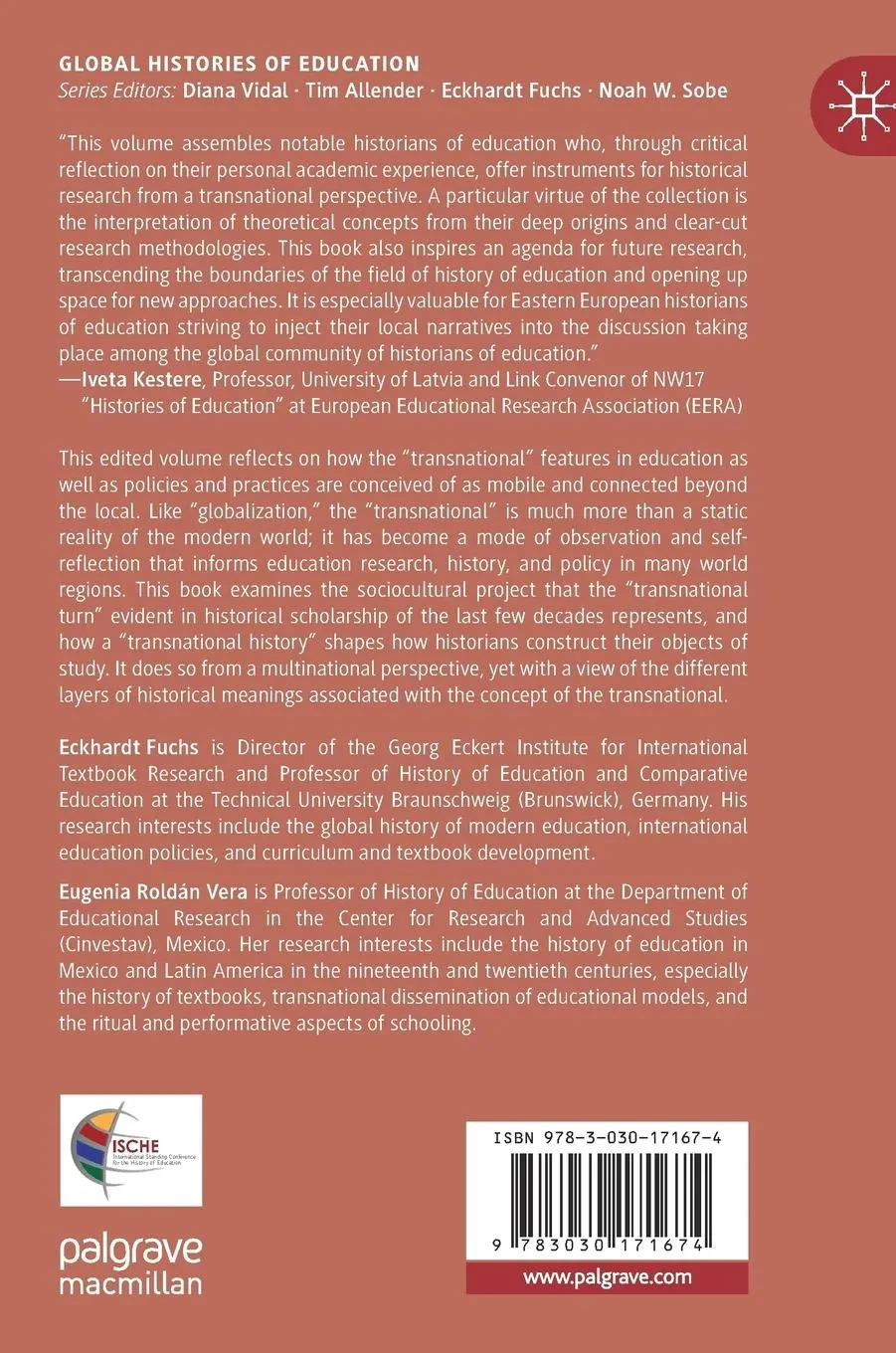 Rückseite: 9783030171674 | The Transnational in the History of Education | Vera (u. a.) | Buch