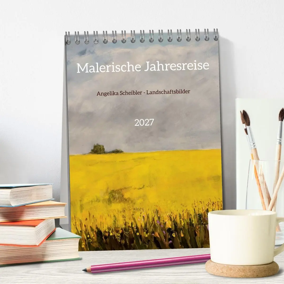 Bild: 9783569381674 | Malerische Jahresreise (Tischkalender 2027 DIN A5 hoch), CALVENDO...