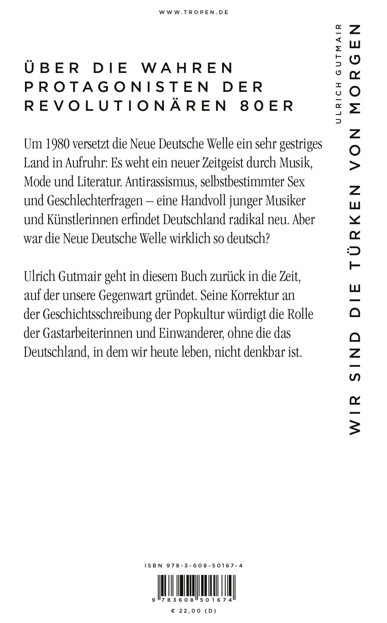 Rückseite: 9783608501674 | Wir sind die Türken von morgen | Neue Welle, neues Deutschland | Buch