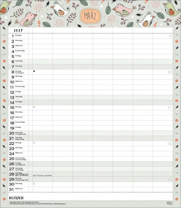 Bild: 9783819301674 | Multiplaner - Gute Laune 2027 | Verlag Korsch | Kalender | 14 S.