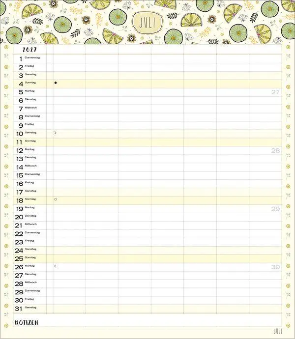 Bild: 9783819301674 | Multiplaner - Gute Laune 2027 | Verlag Korsch | Kalender | 14 S.