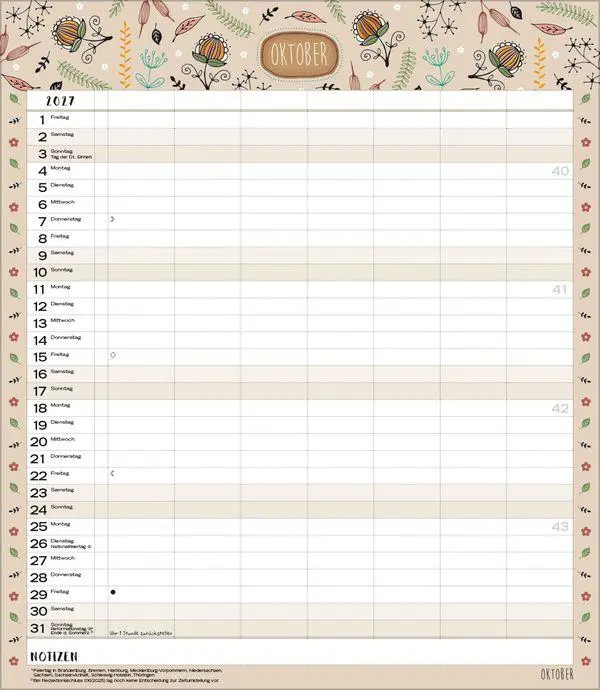 Bild: 9783819301674 | Multiplaner - Gute Laune 2027 | Verlag Korsch | Kalender | 14 S.