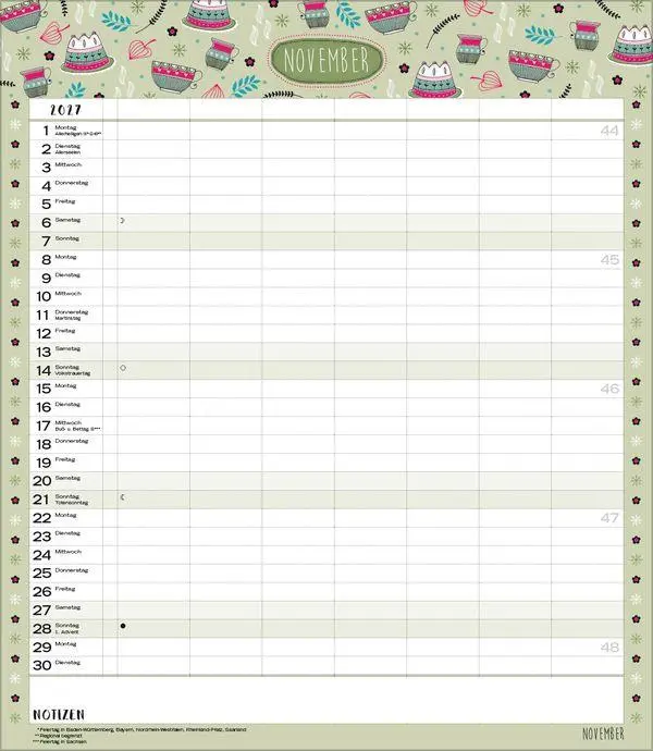 Bild: 9783819301674 | Multiplaner - Gute Laune 2027 | Verlag Korsch | Kalender | 14 S.