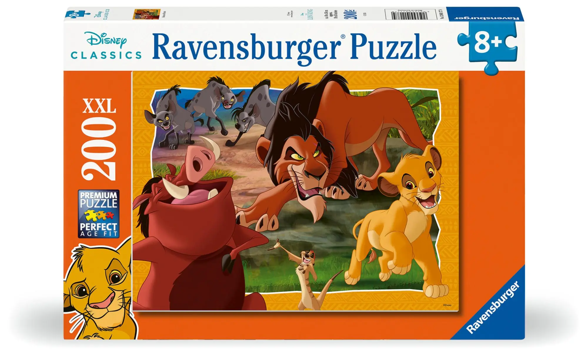 Cover: 4005555011774 | Kinderpuzzle 200 XXL Teile - Disney Der König der Löwen - Hakuna...