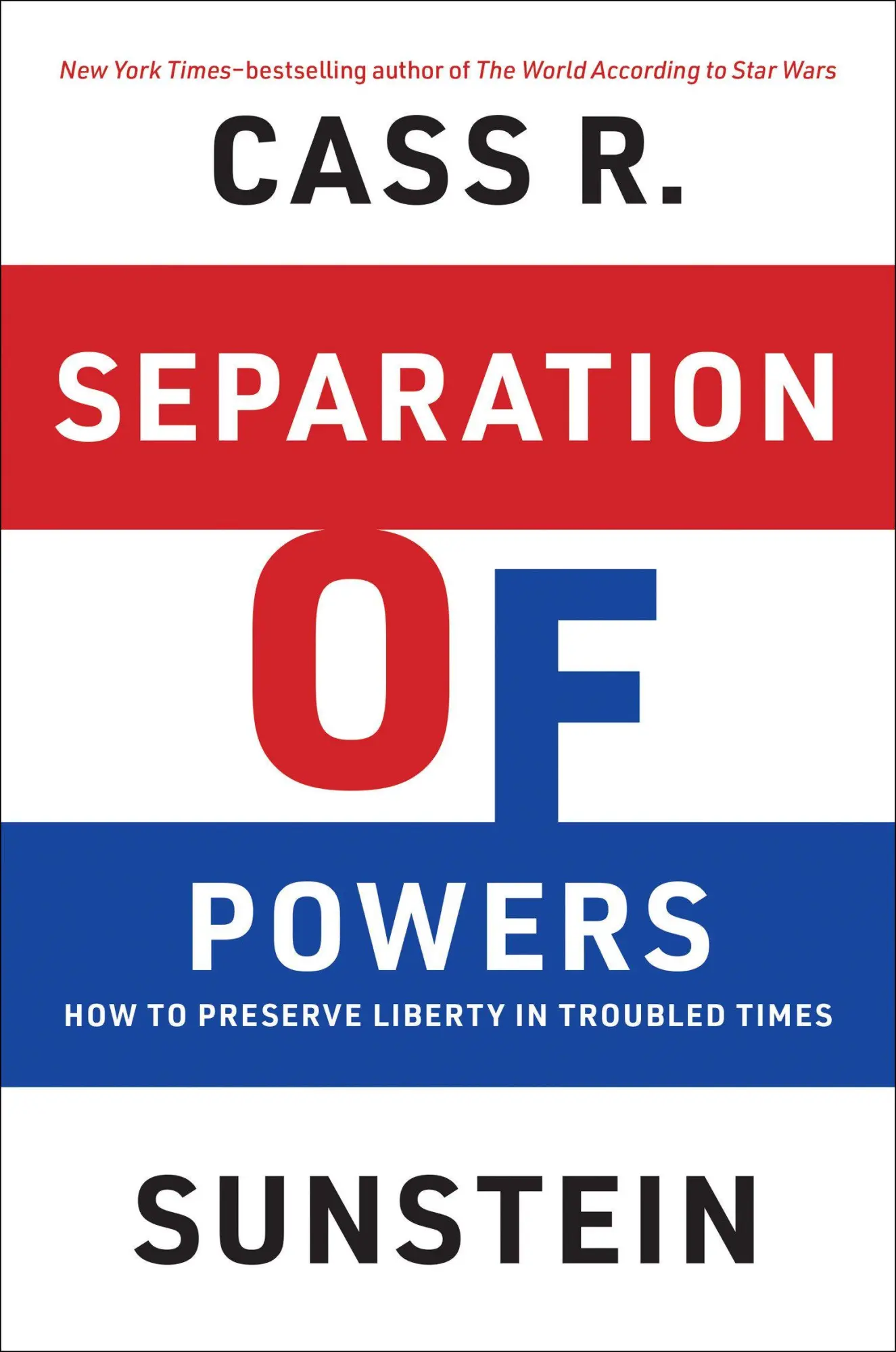Cover: 9780262051774 | Separation of Powers | How to Preserve Liberty in Troubled Times
