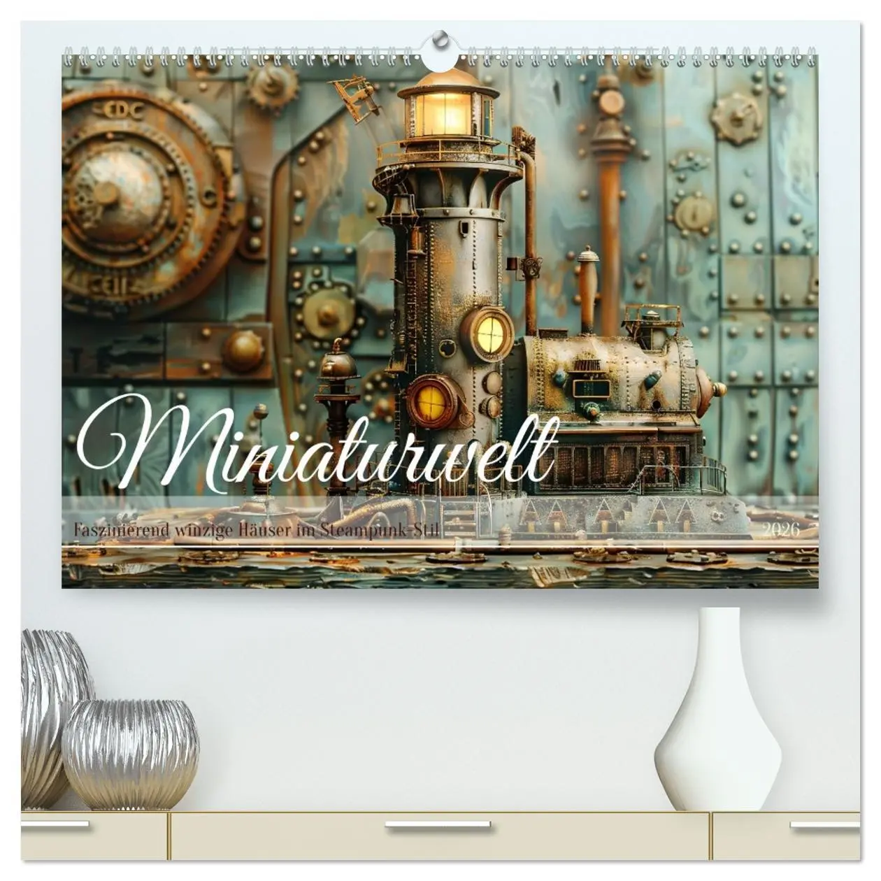 Cover: 9783457401774 | Miniaturwelt Faszinierend winzige Häuser im Steampunk-Stil...