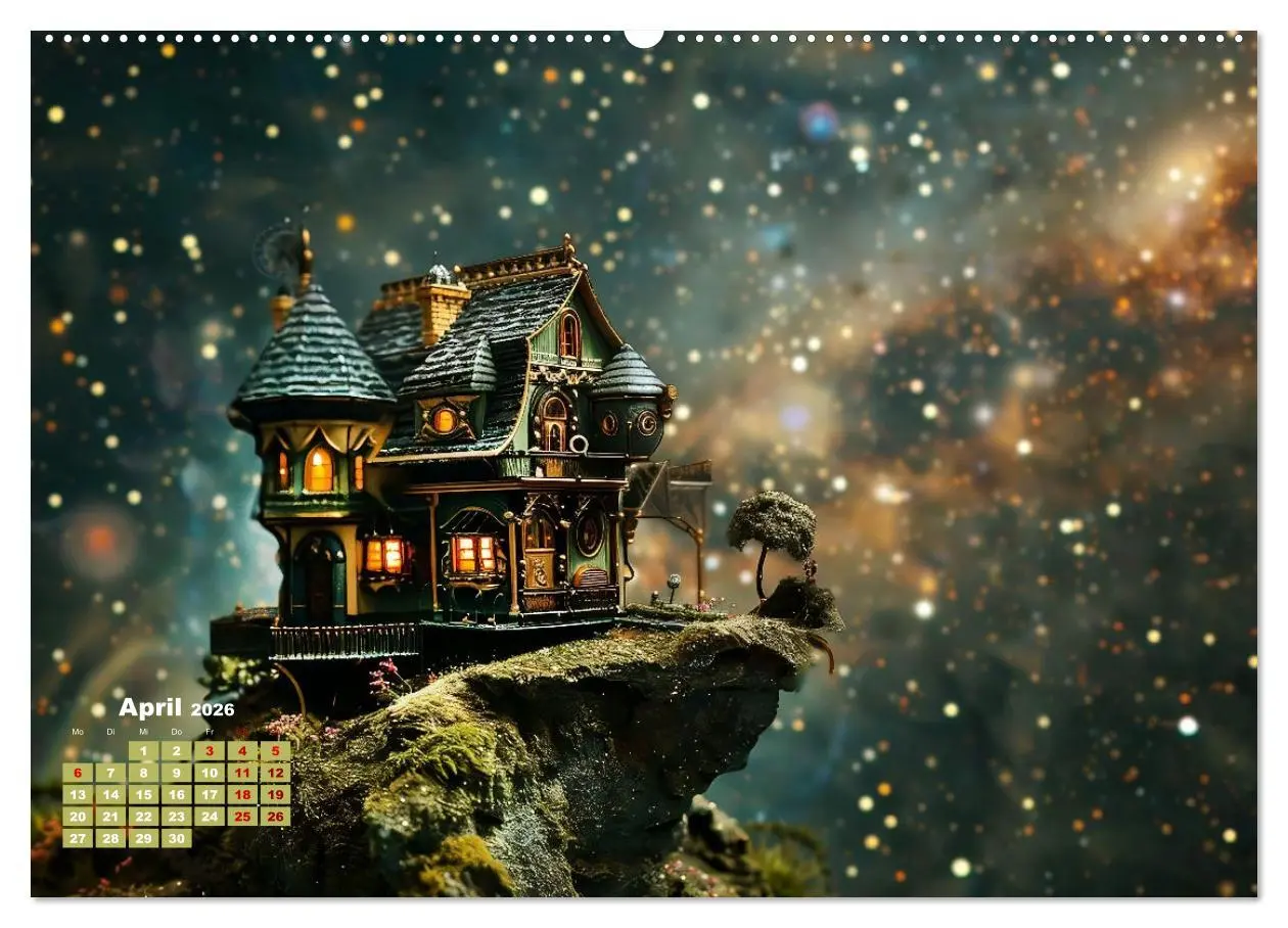 Bild: 9783457401774 | Miniaturwelt Faszinierend winzige Häuser im Steampunk-Stil...