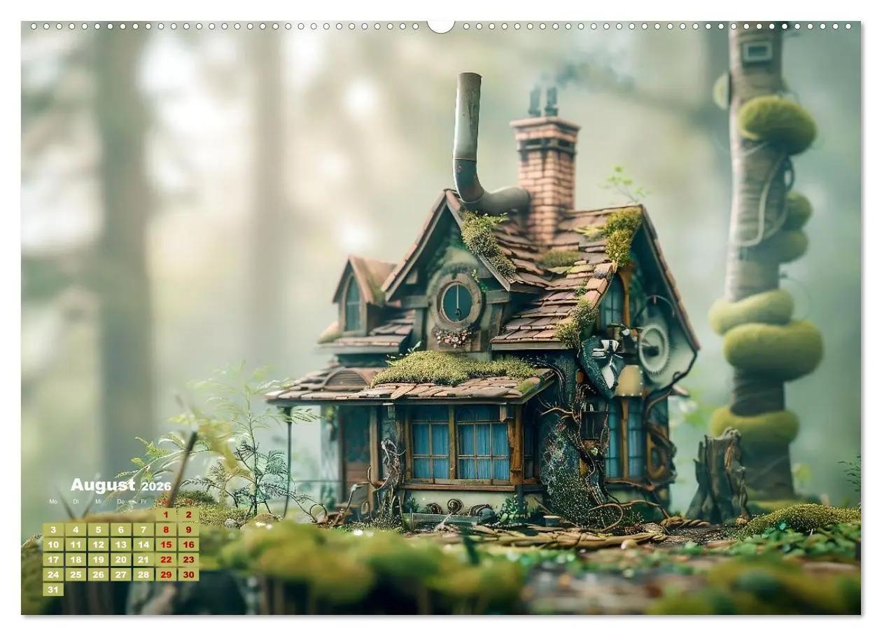 Bild: 9783457401774 | Miniaturwelt Faszinierend winzige Häuser im Steampunk-Stil...