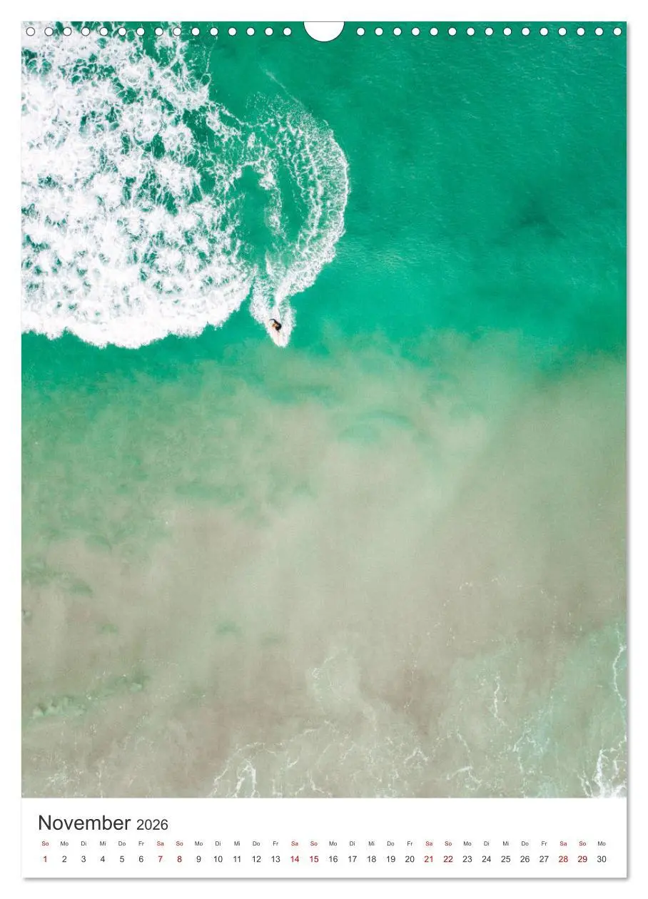 Bild: 9783516351774 | Surfen - Auf der perfekten Welle. (Wandkalender 2026 DIN A3 hoch),...