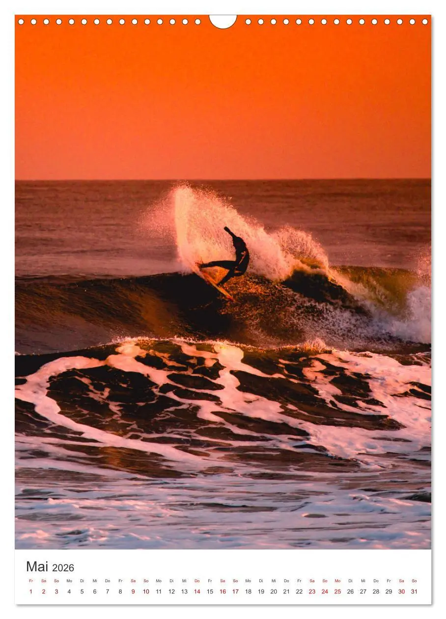 Bild: 9783516351774 | Surfen - Auf der perfekten Welle. (Wandkalender 2026 DIN A3 hoch),...