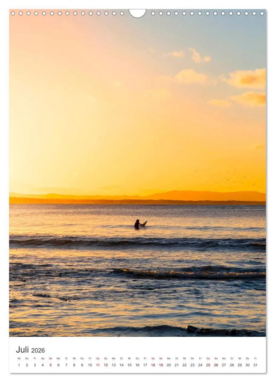 Bild: 9783516351774 | Surfen - Auf der perfekten Welle. (Wandkalender 2026 DIN A3 hoch),...