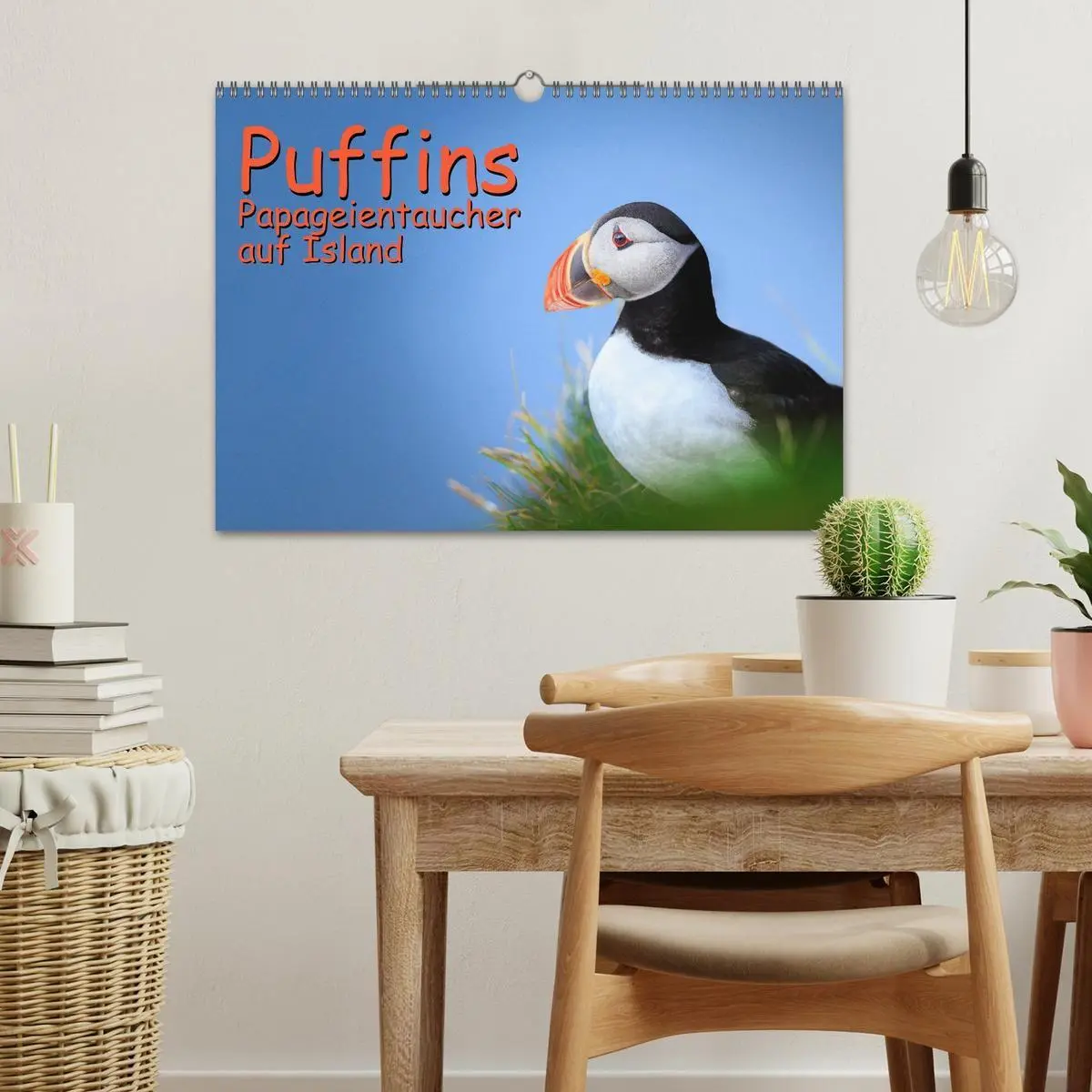 Bild: 9783516661774 | Puffins - Papageientaucher auf Island (Wandkalender 2026 DIN A3...