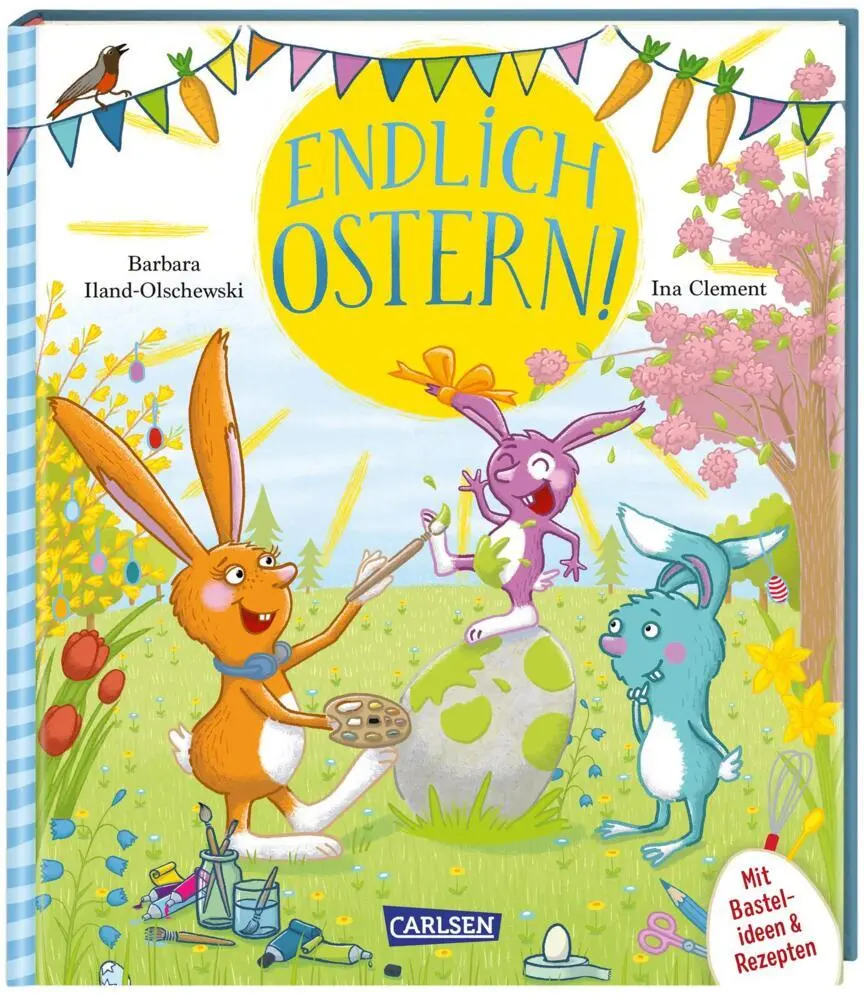 Cover: 9783551521774 | Endlich Ostern! | Mitmach-Vorlesebuch Ostern | Iland-Olschewski | Buch