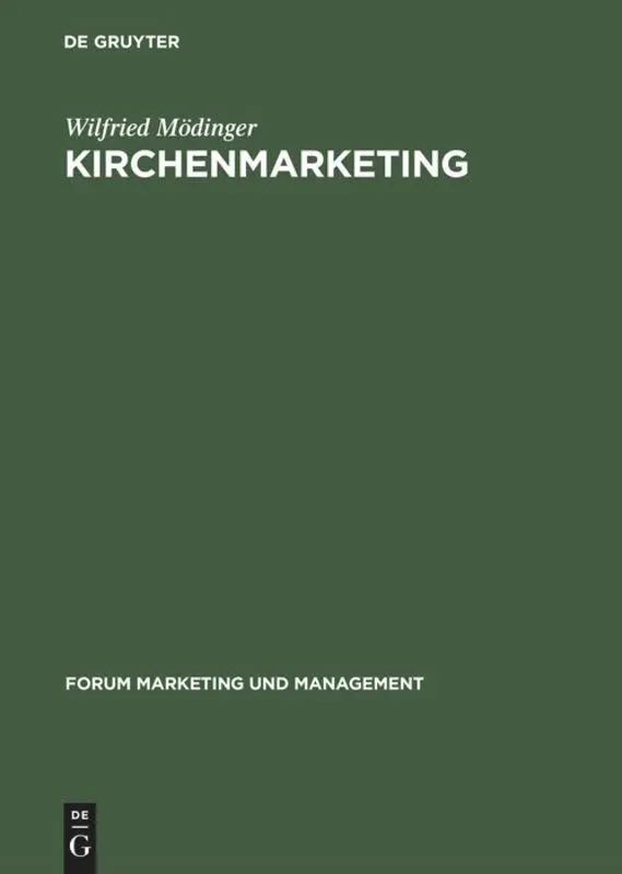 Cover: 9783828201774 | Kirchenmarketing | Strategisches Marketing für kirchliche Angebote