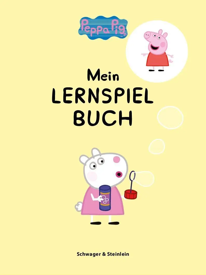 Bild: 9783849921774 | Peppa Pig - Mein Lernspielbuch mit Löselupe | Mit Löselupe | Verlag