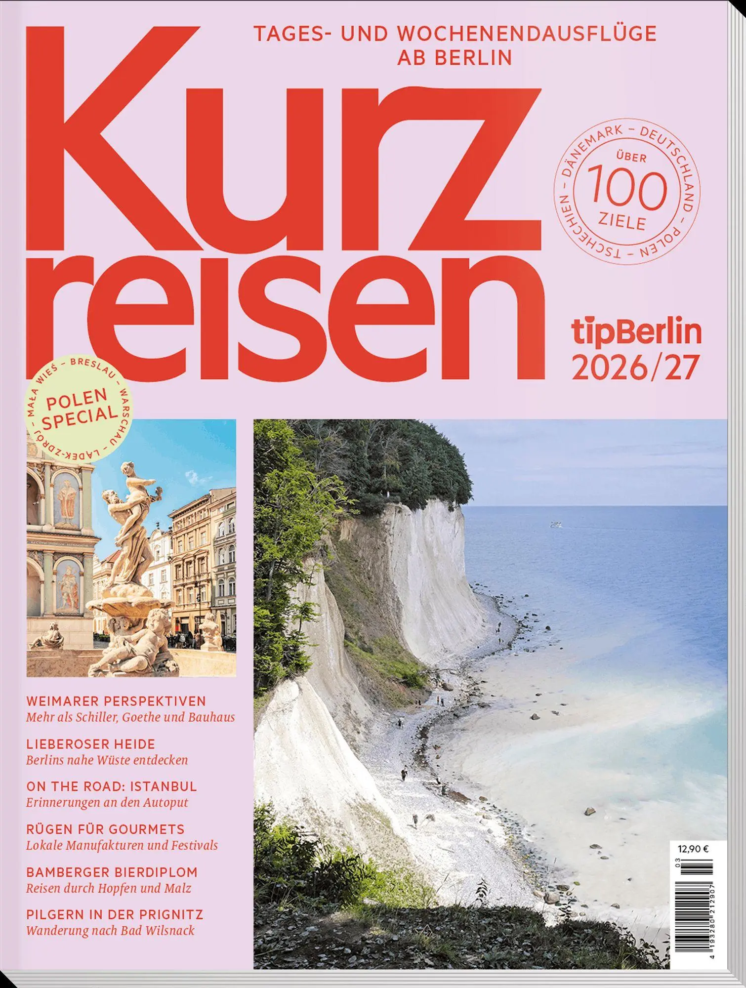 Cover: 9783946631774 | Kurzreisen 2026/27 | Tages- und Wochenendausflüge ab Berlin | GmbH