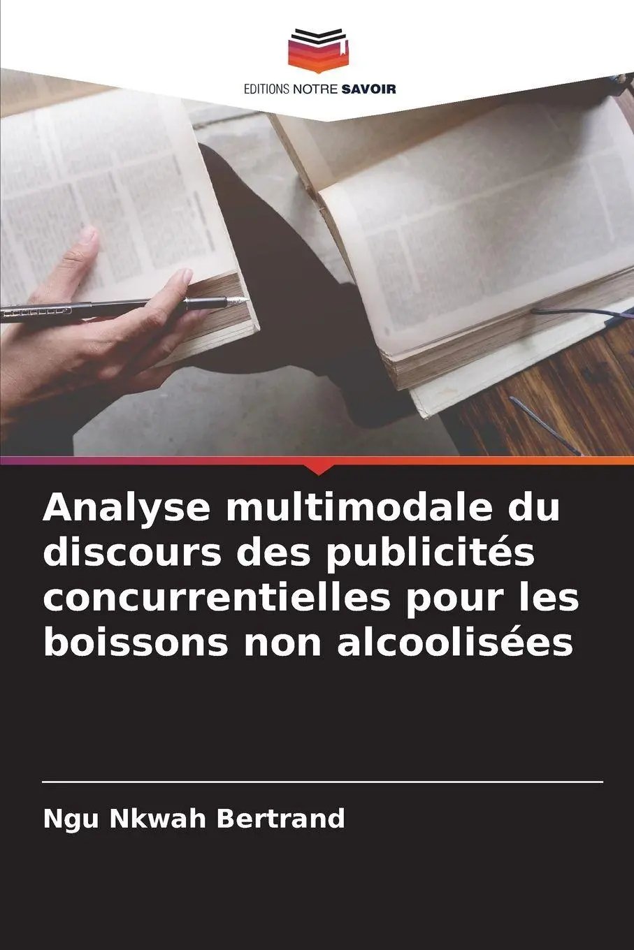 Cover: 9786205881774 | Analyse multimodale du discours des publicités concurrentielles...