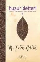 Cover: 9789759161774 | Huzur Defteri | Tasavvuf Sohbetlerinde Kayda Alinan Notlar | citlak