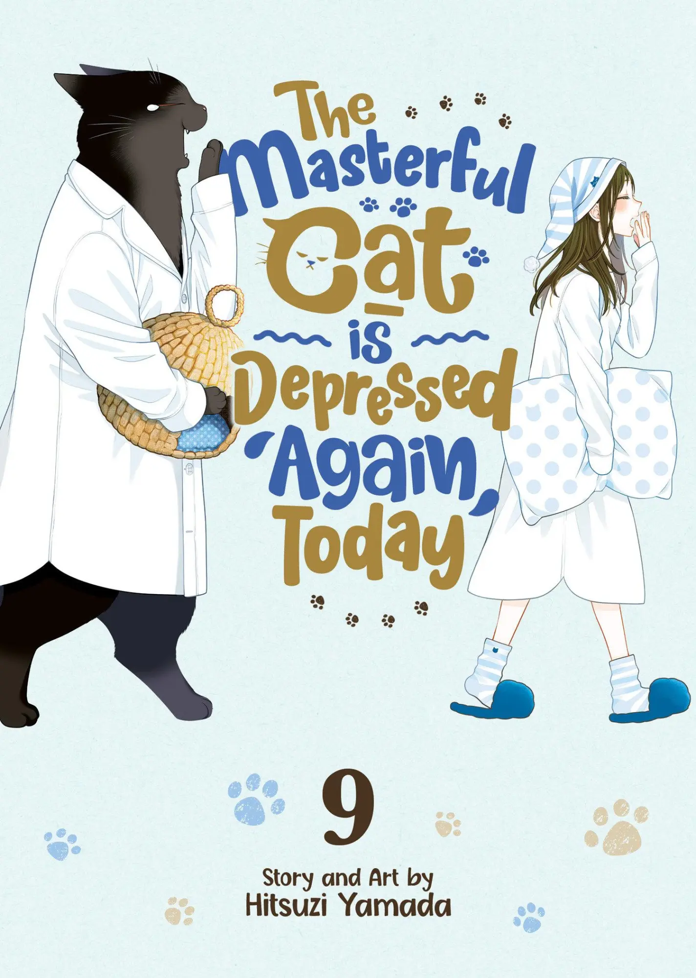Cover: 9798893731774 | The Masterful Cat Is Depressed Again Today Vol. 9 | Hitsuzi Yamada