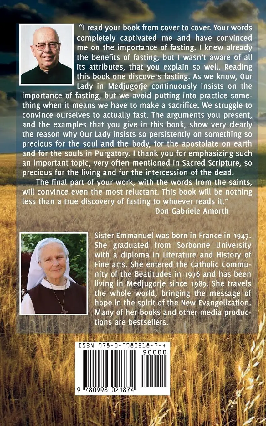 Rückseite: 9780998021874 | The Forgotten Power of Fasting | Sister Emmanuel | Taschenbuch | 2020