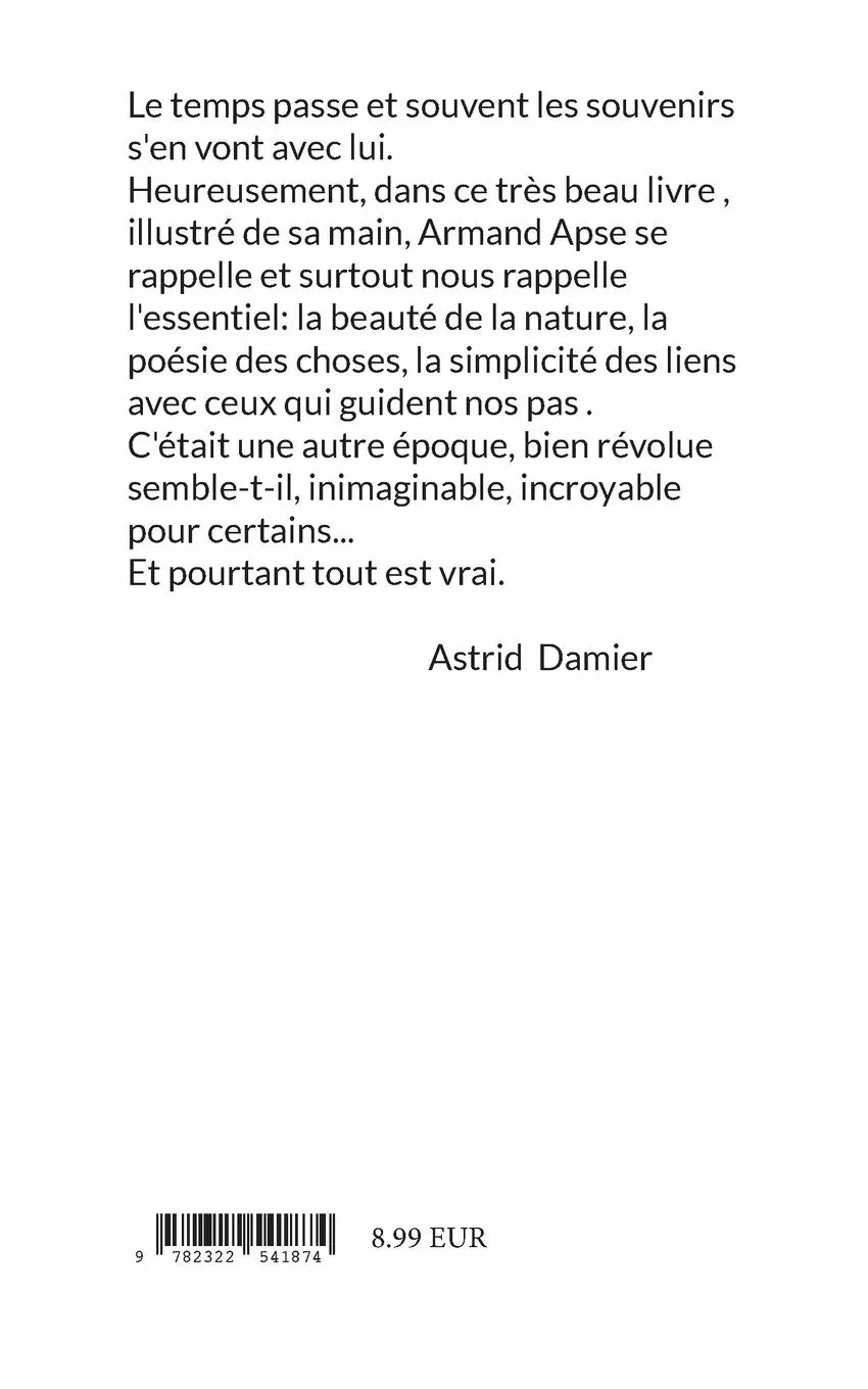 Rückseite: 9782322541874 | Nonnenbourg | Armand Apse | Taschenbuch | Paperback | Französisch