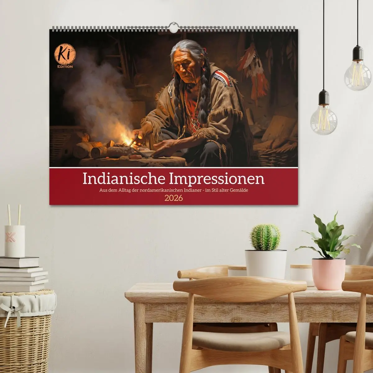 Bild: 9783457491874 | Indianische Impressionen (Wandkalender 2026 DIN A2 quer), CALVENDO...