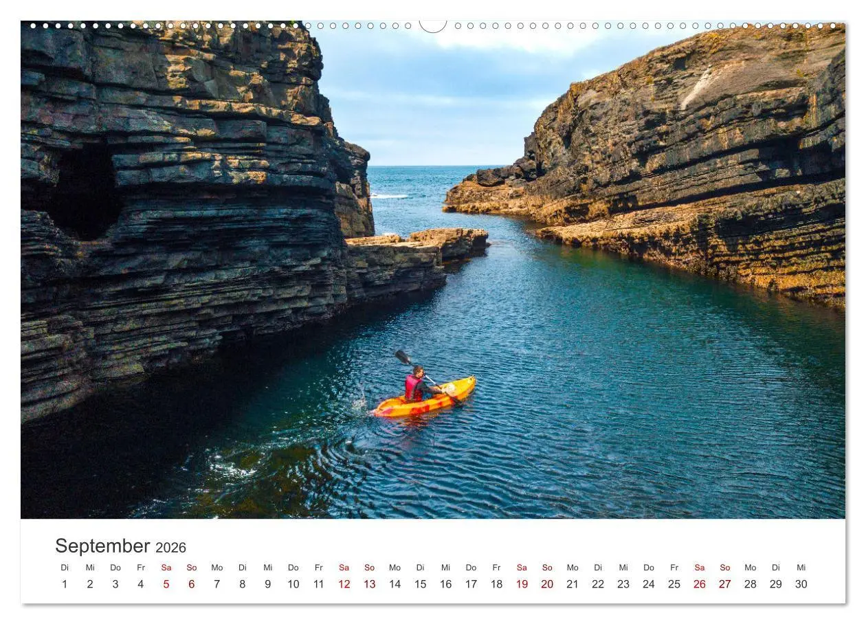 Bild: 9783457561874 | Kajak - Ruhige Gewässer (Wandkalender 2026 DIN A2 quer), CALVENDO...