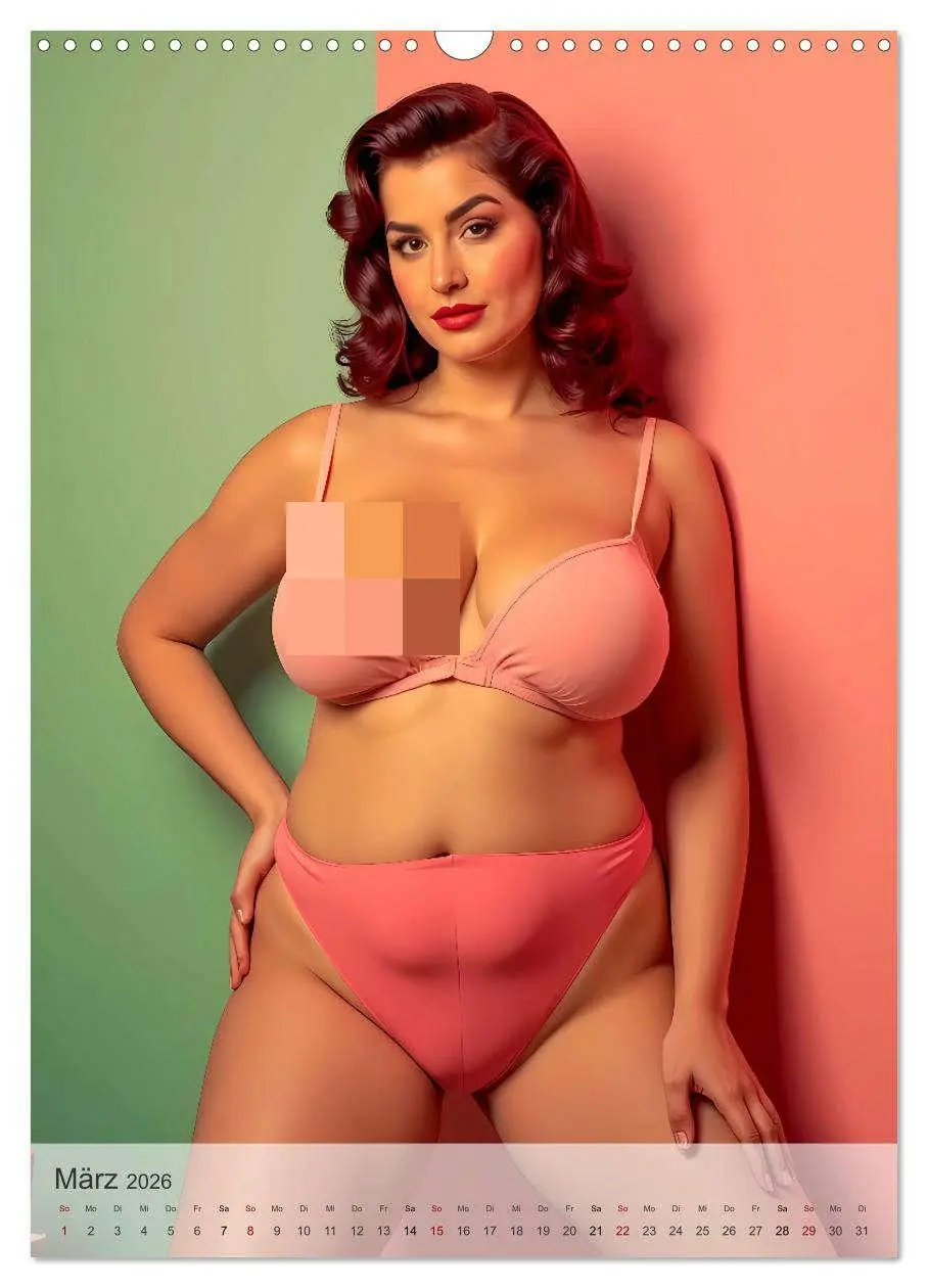 Bild: 9783457941874 | Pin-up Girls - Sexy Vintage Diven (Wandkalender 2026 DIN A3 hoch),...