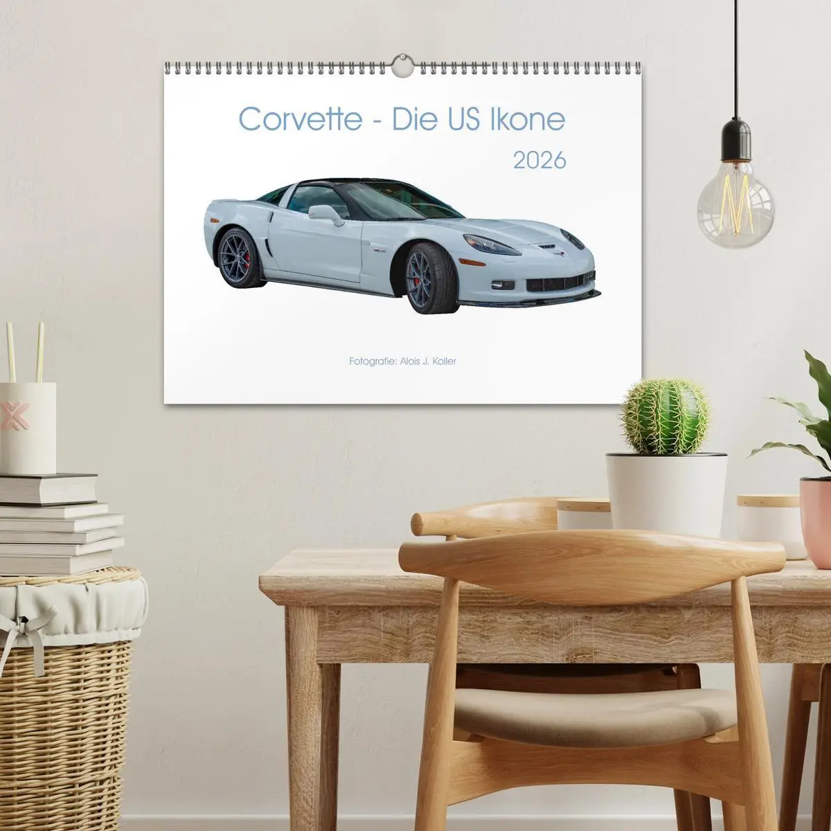 Bild: 9783516031874 | Corvette - Die US Ikone 2026 (Wandkalender 2026 DIN A3 quer),...
