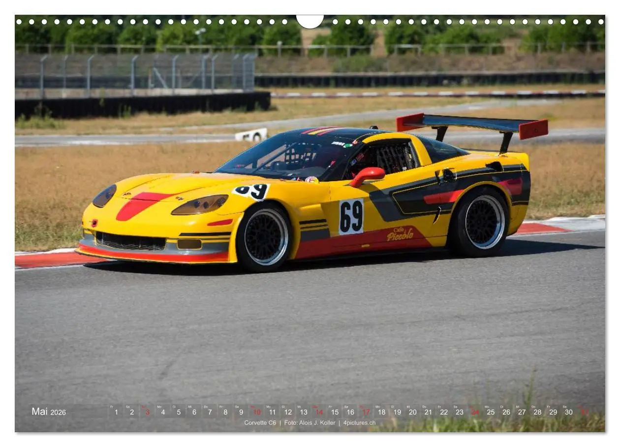 Bild: 9783516031874 | Corvette - Die US Ikone 2026 (Wandkalender 2026 DIN A3 quer),...