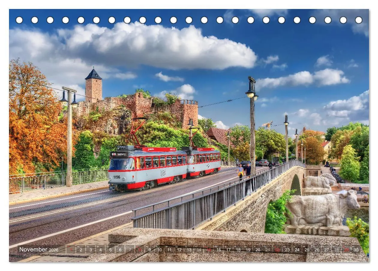 Bild: 9783516101874 | Halle an der Saale - Stadtansichten (Tischkalender 2026 DIN A5...