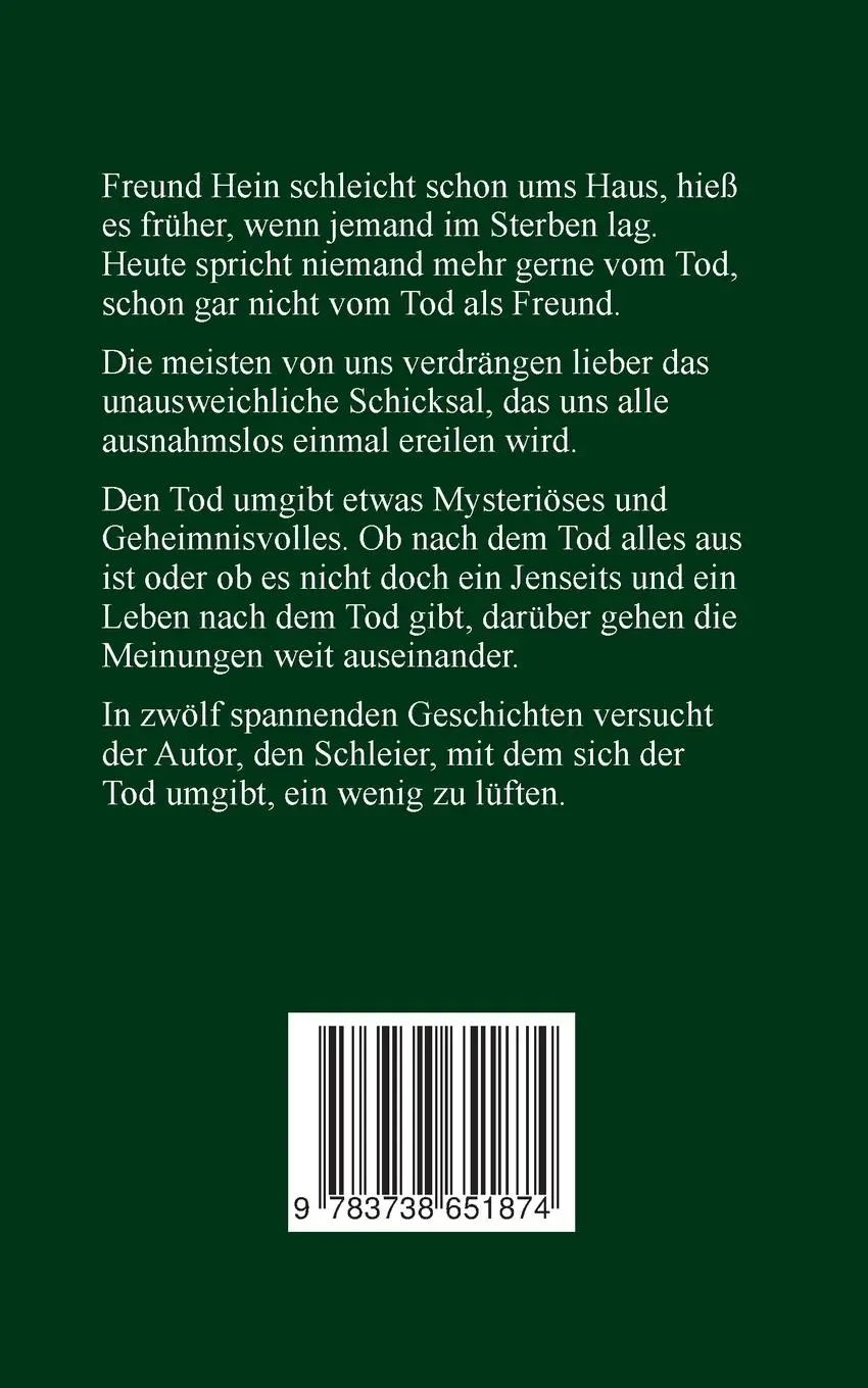 Rückseite: 9783738651874 | Geschichten vom Tod | und was danach passiert ist | Raimund Eich