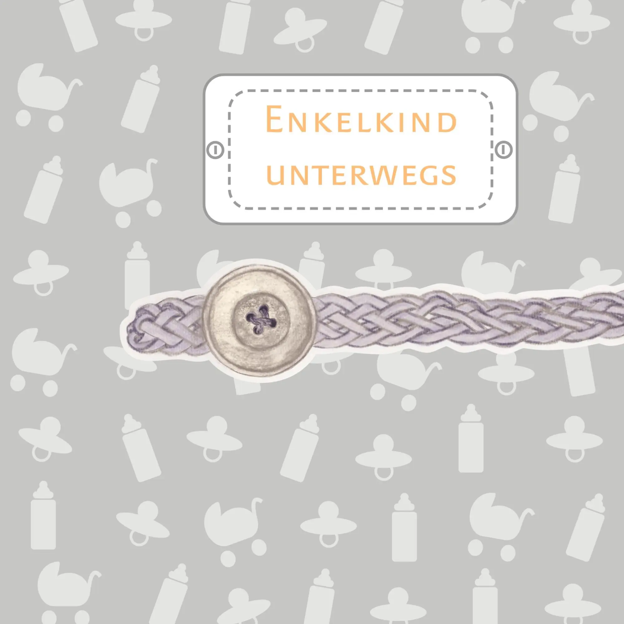 Cover: 9783842361874 | Enkelkind unterwegs | Notizbuch für Großeltern | Nicole Hortensia
