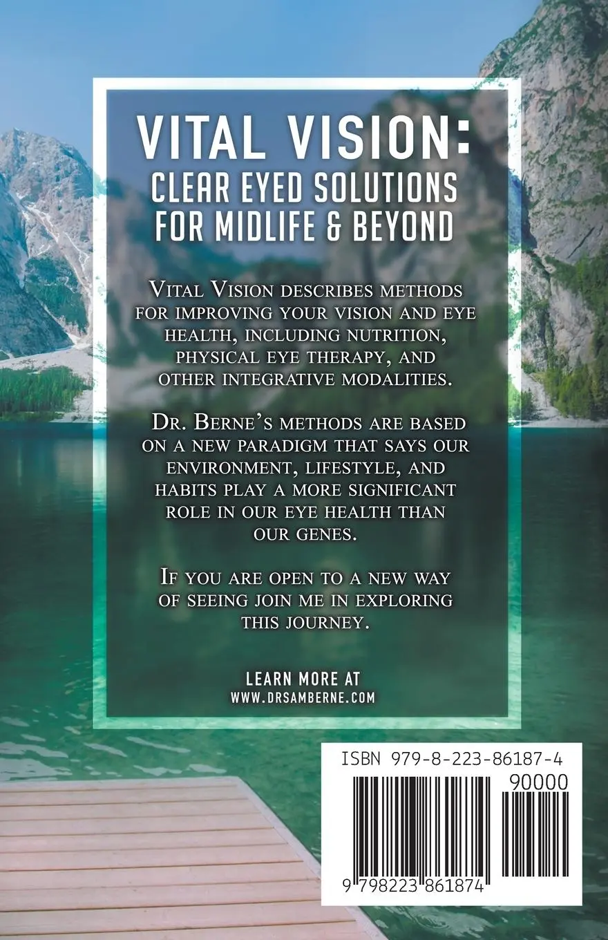 Rückseite: 9798223861874 | Vital Vision | Clear Eyed Solutions for Midlife &amp; Beyond | Sam Berne