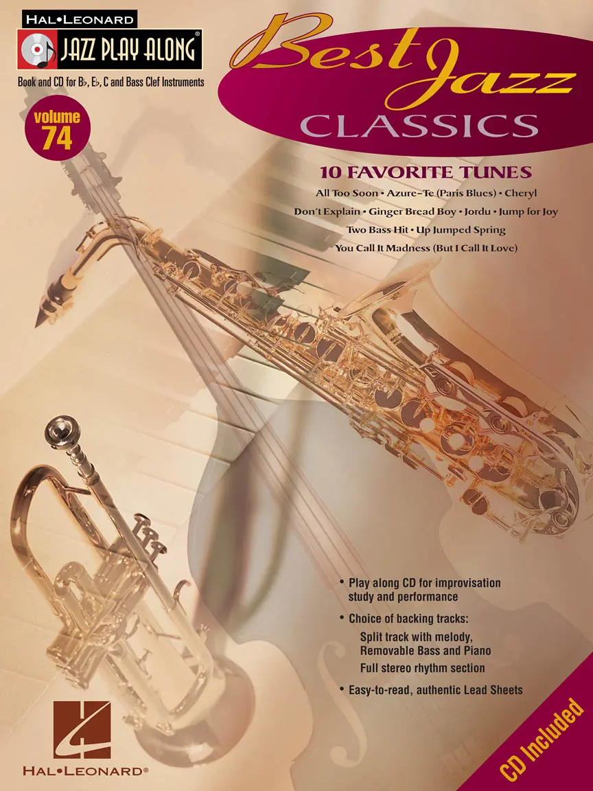 Cover: 884088141974 | Best Jazz Classics | Jazz Play-Along Volume 74 | Jazz Play Along