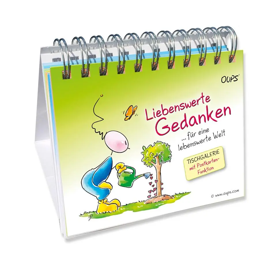 Cover: 9120077941974 | Oups Postkarten-Tischgalerie - Liebenswerte Gedanken ... für eine...