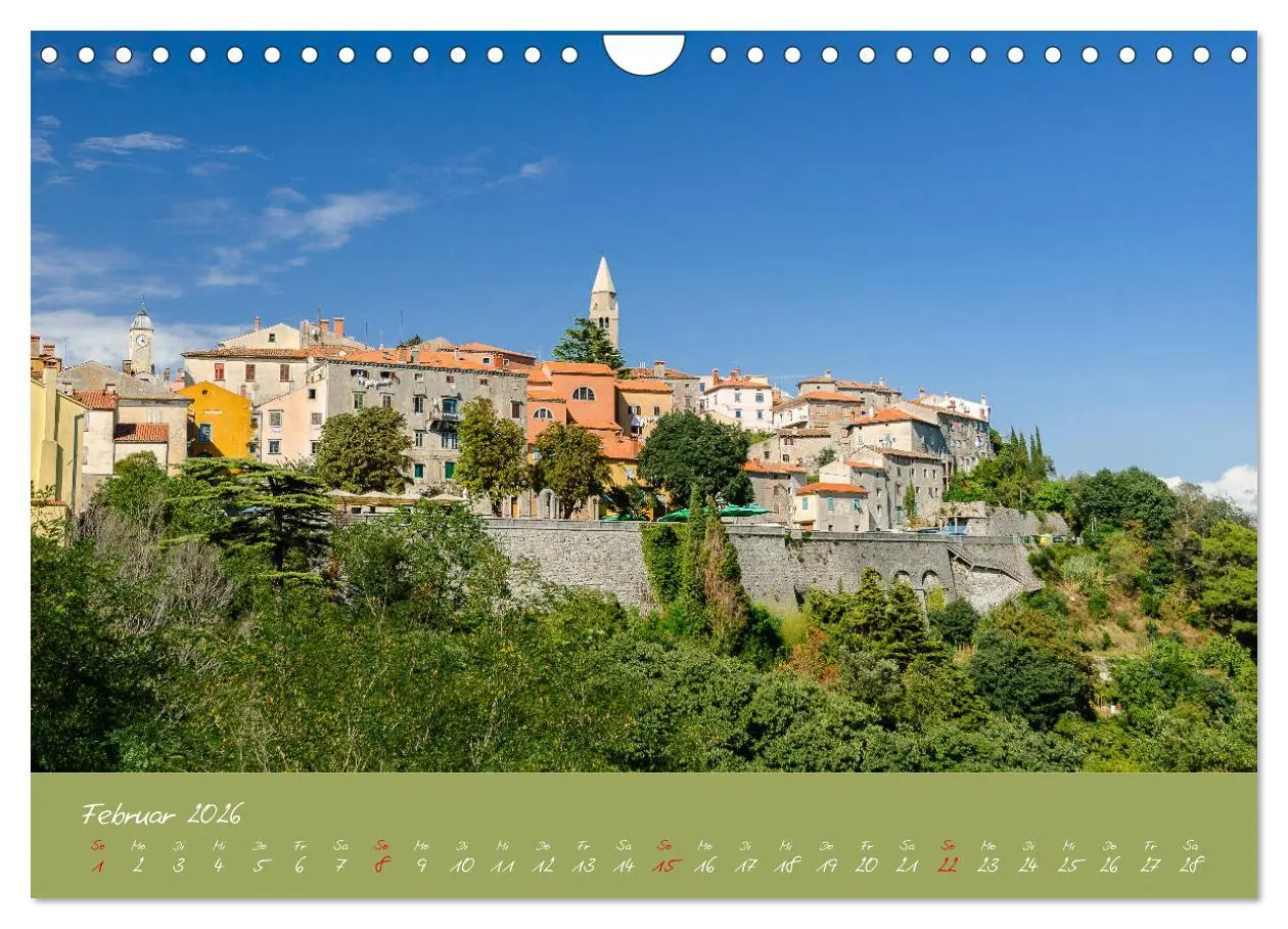 Bild: 9783457861974 | Wunderschönes Istrien (Wandkalender 2026 DIN A4 quer), CALVENDO...