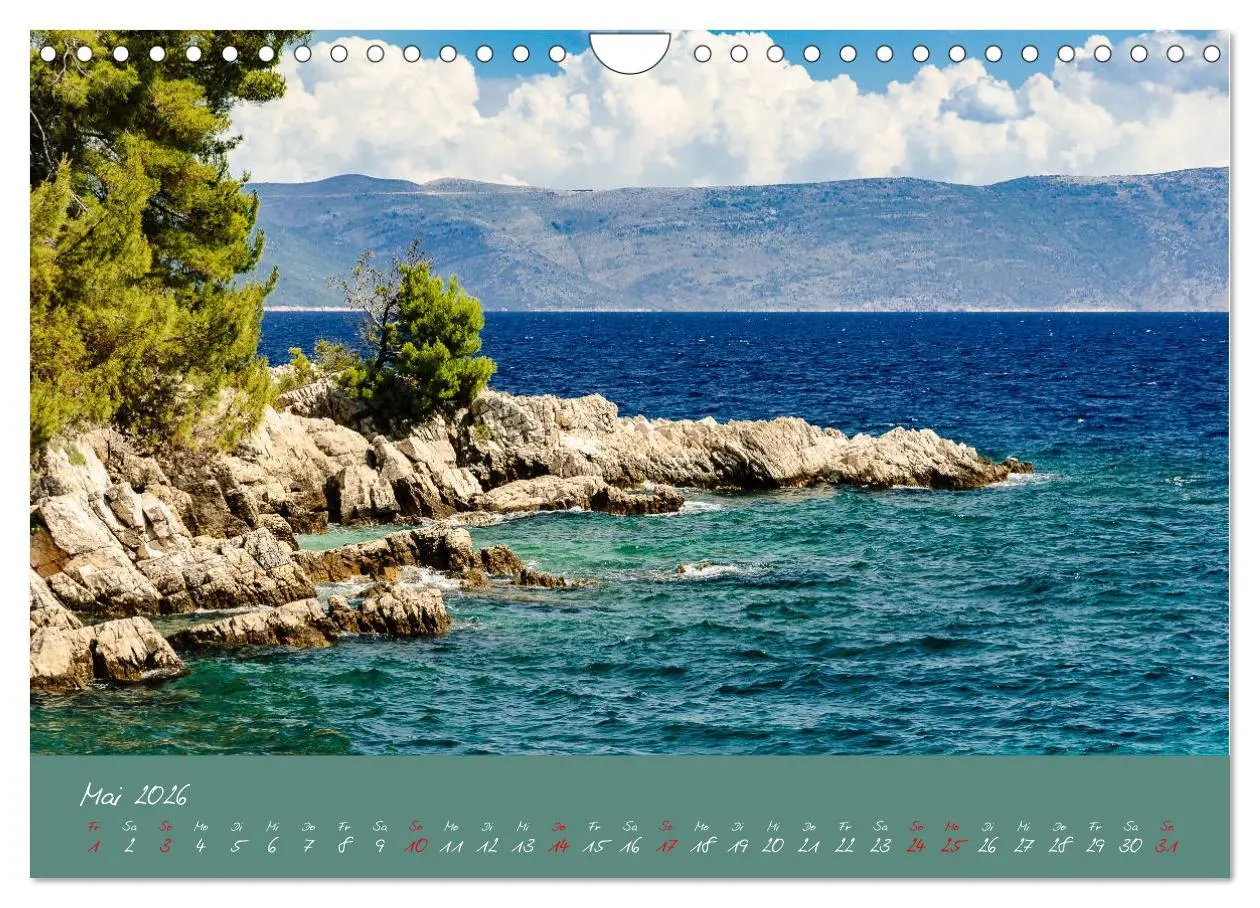 Bild: 9783457861974 | Wunderschönes Istrien (Wandkalender 2026 DIN A4 quer), CALVENDO...
