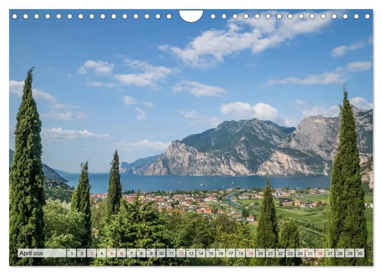 Bild: 9783516021974 | WUNDERBARER GARDASEE Riva del Garda und Torbole (Wandkalender 2026...