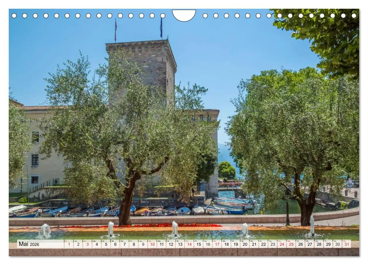 Bild: 9783516021974 | WUNDERBARER GARDASEE Riva del Garda und Torbole (Wandkalender 2026...
