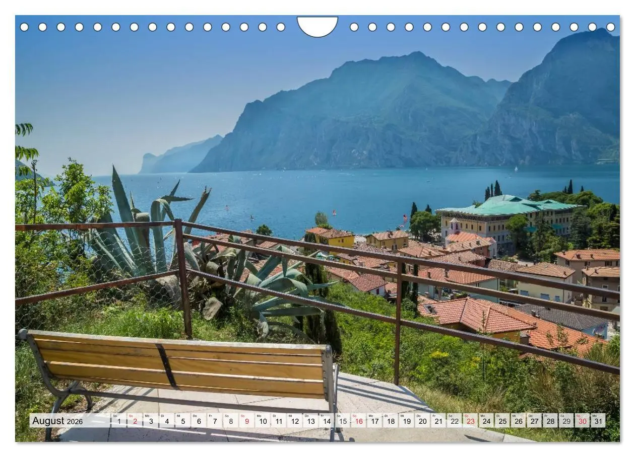 Bild: 9783516021974 | WUNDERBARER GARDASEE Riva del Garda und Torbole (Wandkalender 2026...