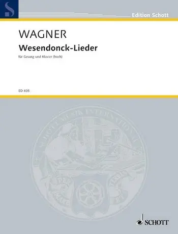 Cover: 9790001031974 | Wesendonck-Lieder | Richard Wagner | Buch | 18 S. | Deutsch | 1985