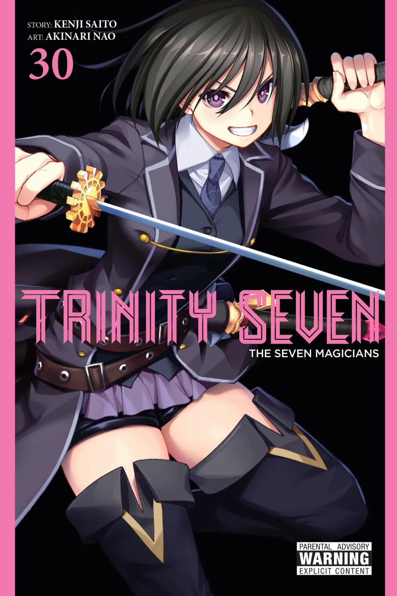 Cover: 9798855401974 | Trinity Seven, Vol. 30 | The Seven Magicians Volume 30 | Akinari Nao