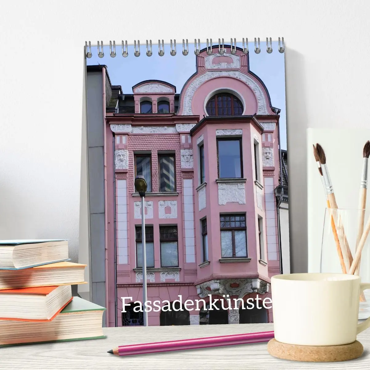 Bild: 9783435352074 | Fassadenkünste (Tischkalender 2025 DIN A5 hoch), CALVENDO...