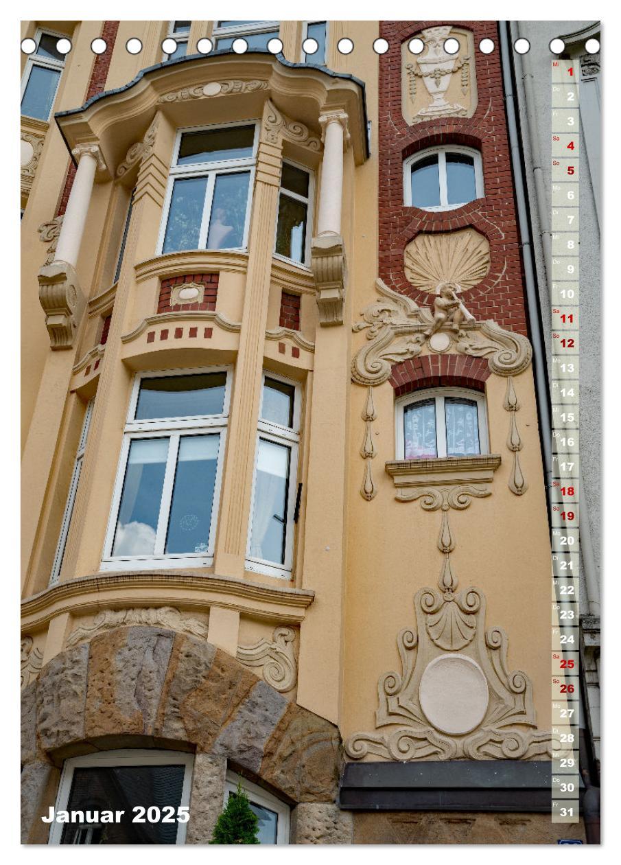 Bild: 9783435352074 | Fassadenkünste (Tischkalender 2025 DIN A5 hoch), CALVENDO...